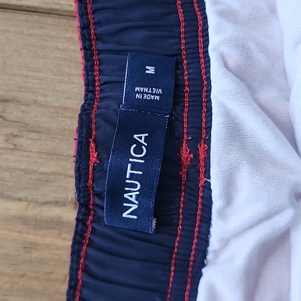 Nautica Men's Swim Trunks - Red, White, & Blue - Picture 9 of 9